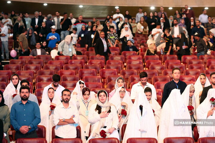 جشن ازدواج زوج های تهرانی ؛ امشب همزمان با میلاد حضرت عبدالعظیم حسنی(ع)