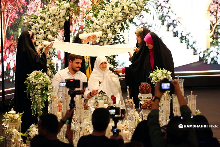 جشن ازدواج زوج های تهرانی ؛ امشب همزمان با میلاد حضرت عبدالعظیم حسنی(ع)