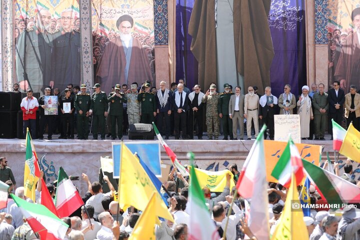 رزمایش جان فدایان ایران در تهران