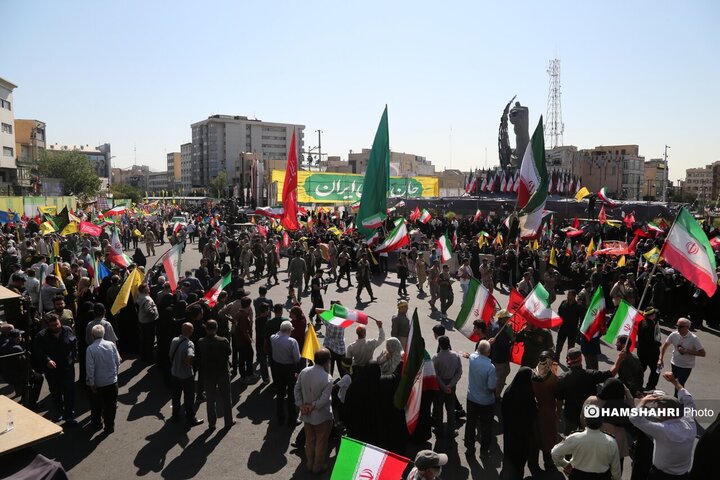رزمایش بزرگ جان‌فدایان ایران