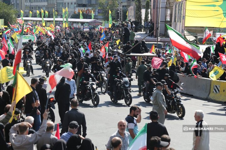 رزمایش بزرگ جان‌فدایان ایران