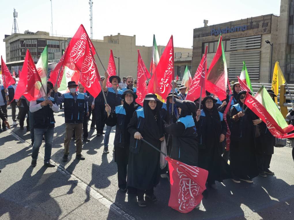 اجتماع جانفدایان بسیج شهرداری تهران