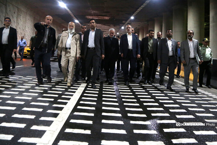 افتتاح مسیر شمال به غرب بزرگراه یادگار
