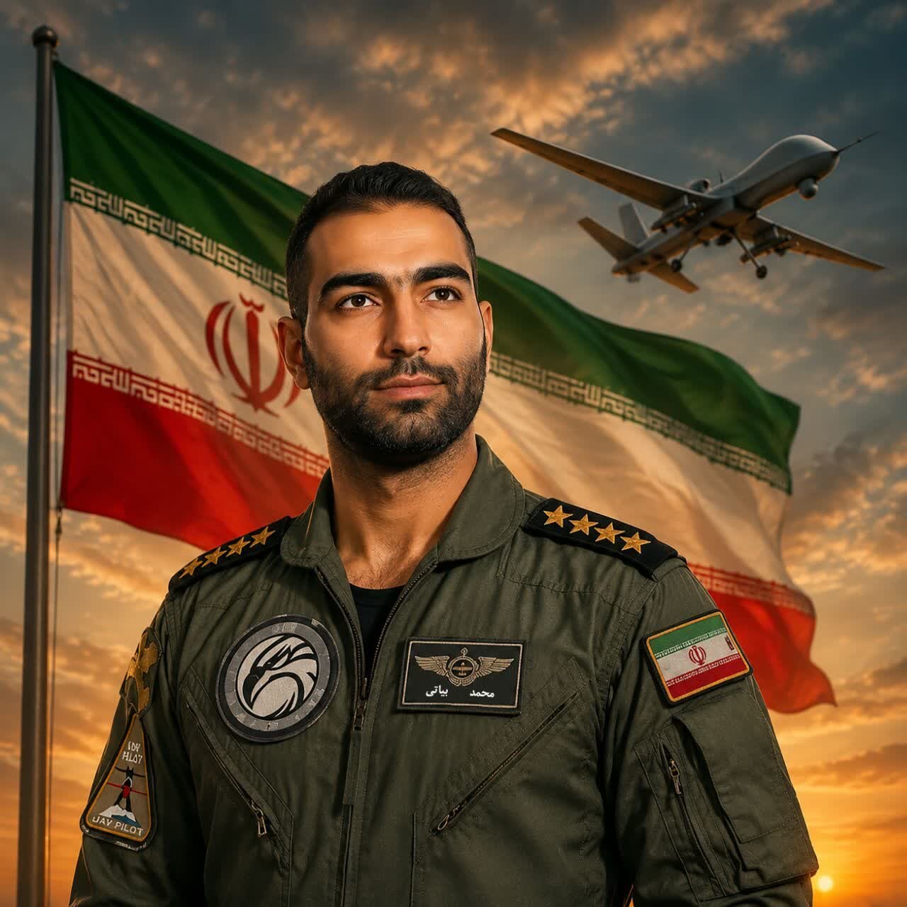 شهید خلبان بیات