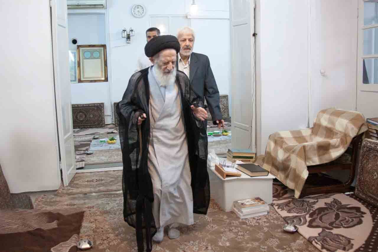 تصاویر برگزیده از ارتحال آیت‌الله سیدموسی شبیری زنجانی