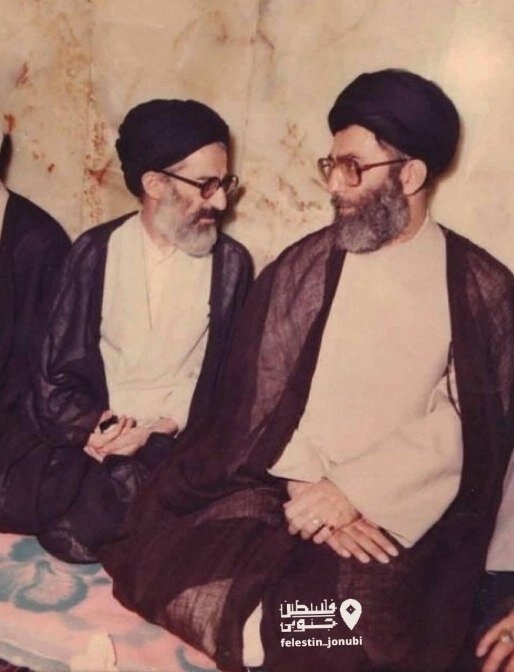 تصاویری از آیت الله شبیری زنجانی با رهبر شهید و شهید لاریجانی