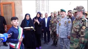 شکستن بغض دانش‌آموز مقابل دریادار سیاری | ویدئو