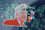 جدال ترامپ و رسانه ها در کاخ سفید + اینفوگرافیک
