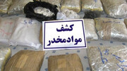 کشف ۶ تن مواد مخدر در ۶ ماه! + اینفوگرافیک