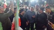شهردار تهران در گلزار شهدای دانش‌آموز میناب+ فیلم