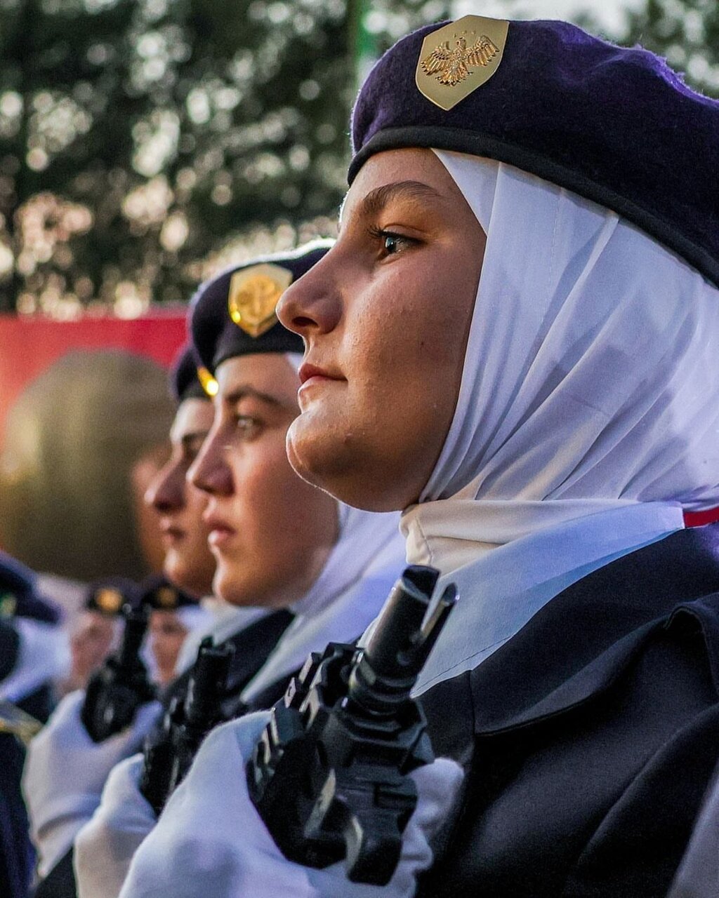 فارغالتحصیلی نخستین گروه از نیروهای پلیس زن در سوریه | تصاویر