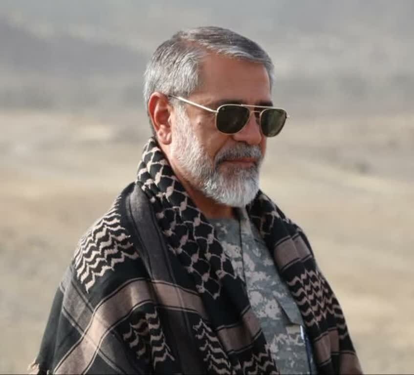 سردار حسین ظریفی که امروز شهادت رسید