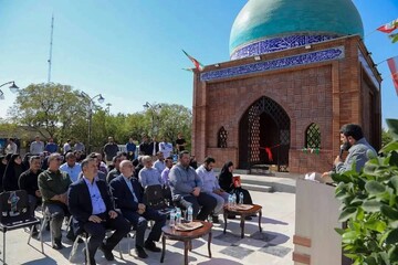 رونمایی از مقبره شهدای گمنام در جنوب تهران