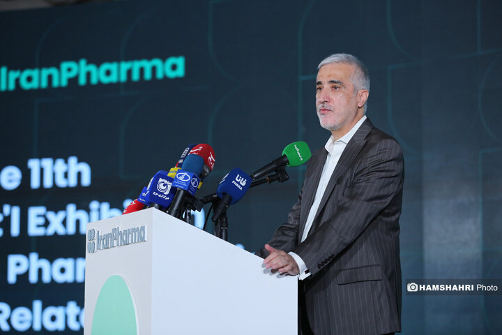 افتتاح نمایشگاه ایران فارما