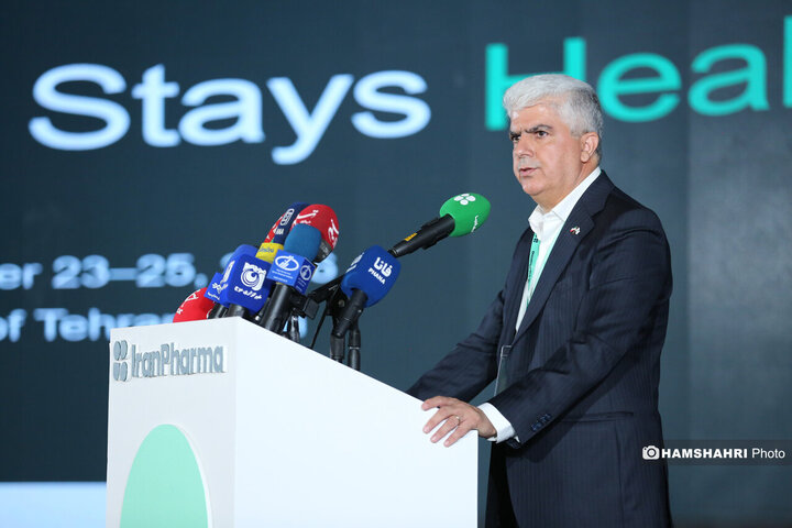 افتتاح نمایشگاه ایران فارما