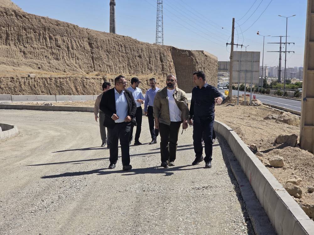 پایان پروژه دوربرگردان بلوار اردستانی تا پایان مهرماه منطقه۲۲