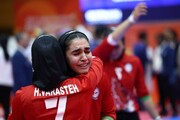 اشک‌های دختران ملی‌پوش کبدی بعد از شکست برابر هند | تصاویر