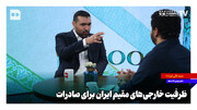 ظرفیت خارجی‌های مقیم ایران برای صادرات