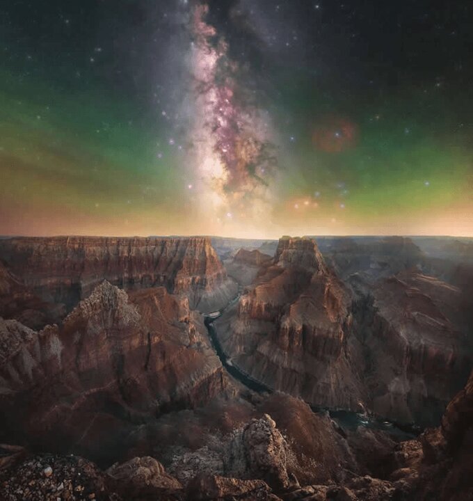 دره کیهانی» (Cosmic Canyon) اثر تام ری
