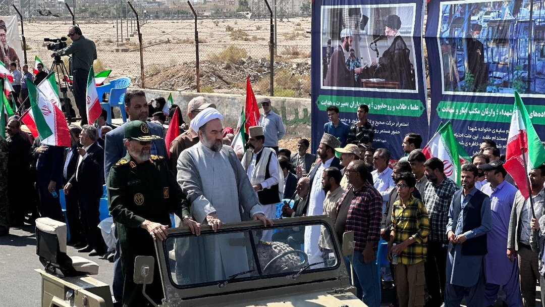 نمایش انسجام و اقتدار بسیجیان در زاهدان+ تصاویر
