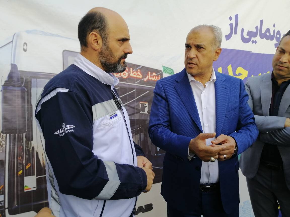 رونمایی از اتوبوس ها