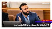 ۶۴ درصد هزینه مسکن مربوط به زمین است