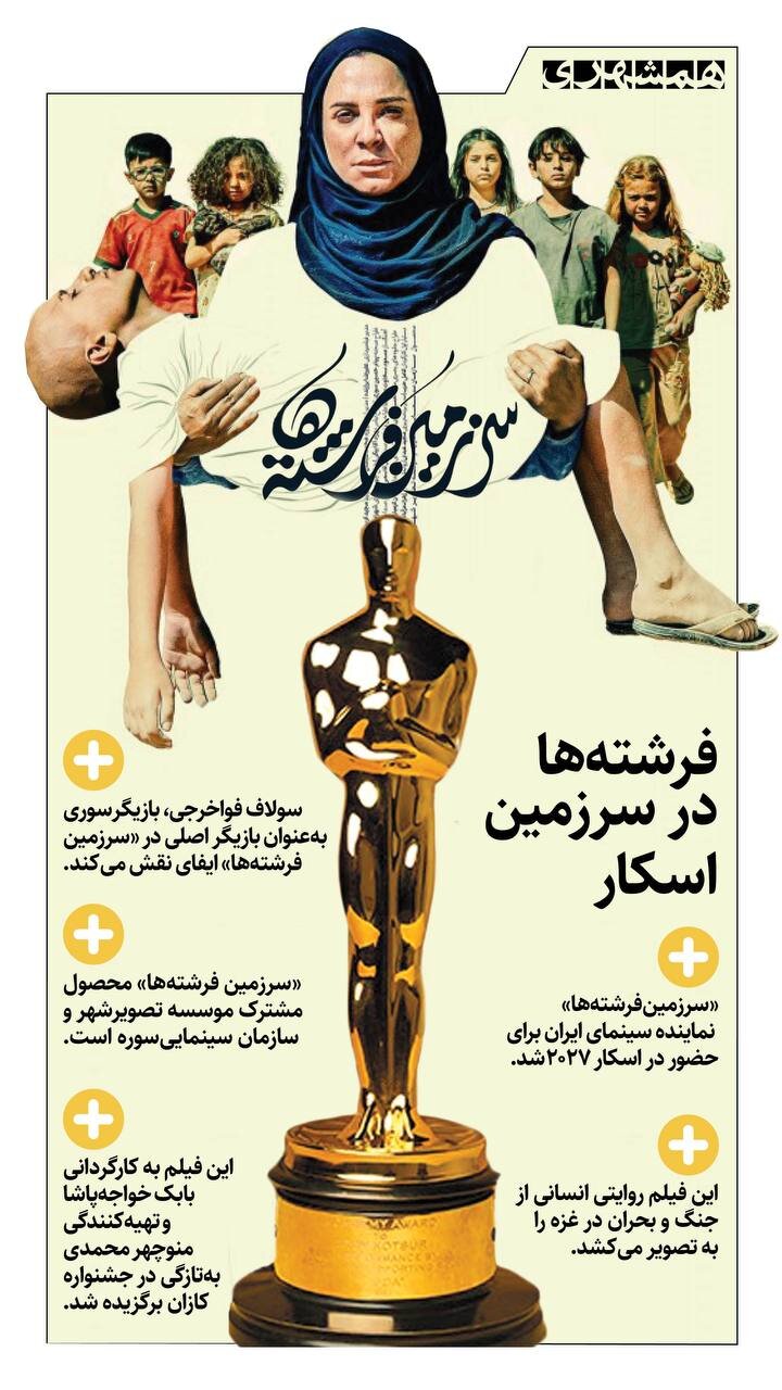 جزییاتی از نماینده ایران در اسکار | فرشته‌ها در سرزمین اسکار