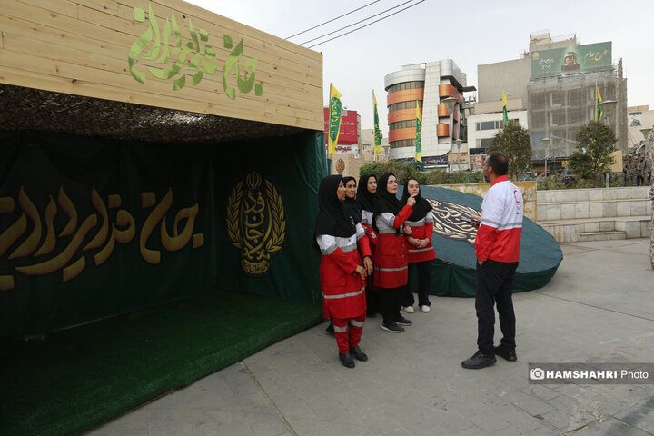 نشست خبری جان فدا  و افتتاح مرکز آموزشی جدید جانفدایان در میدان هفت تیر
