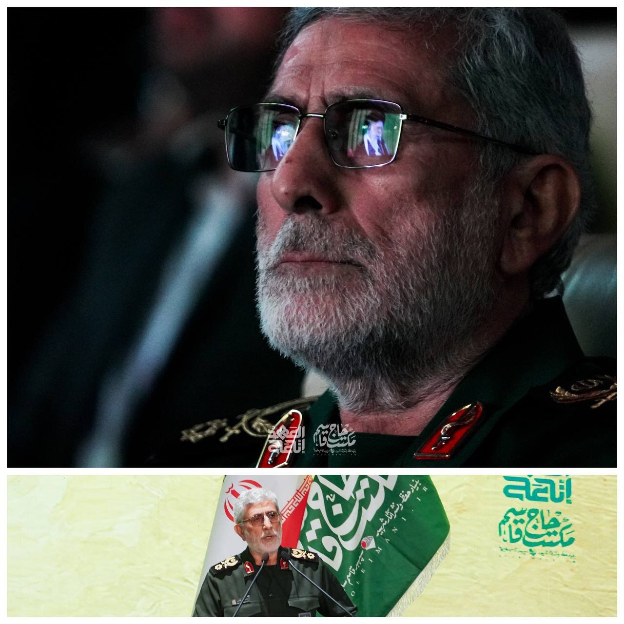   تصویر متفاوتی از سردار قاآنی، فرمانده نیروی قدس سپاه در مراسم «نصر قریب»