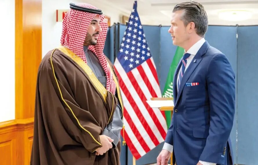 وزراي دفاع آمريكاعربستان