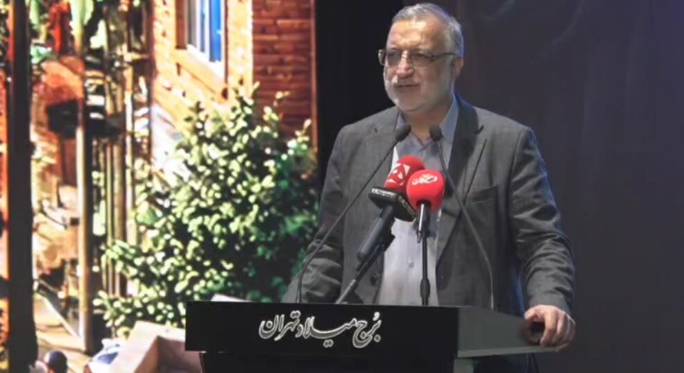 زاکانی در برج میلاد