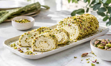 بستنی رولی عربی؛ چگونه مثل یک حرفه‌ای بستنی خانگی درست کنیم؟
