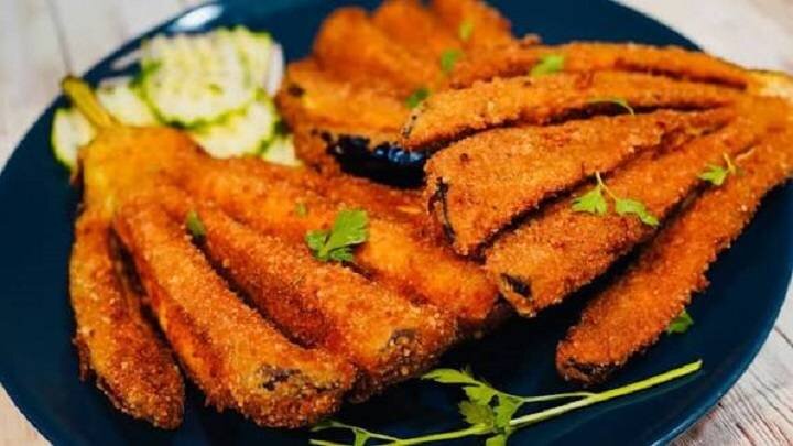 بادمجان سوخاری ترد و طلایی؛ پیشغذایی جذاب برای عاشقان طعم های سوخاری