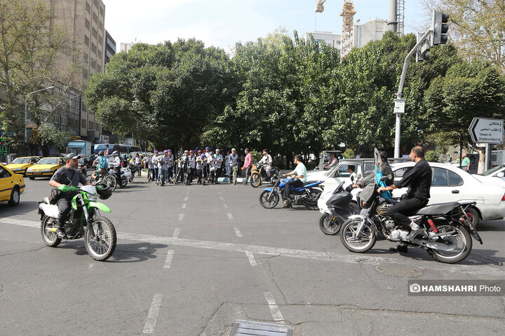 اسکوترها به خیابانهای تهران می آیند