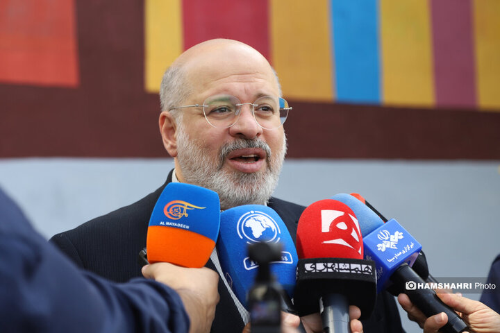 آیین رونمایی از دیوارنگاره فلسطین