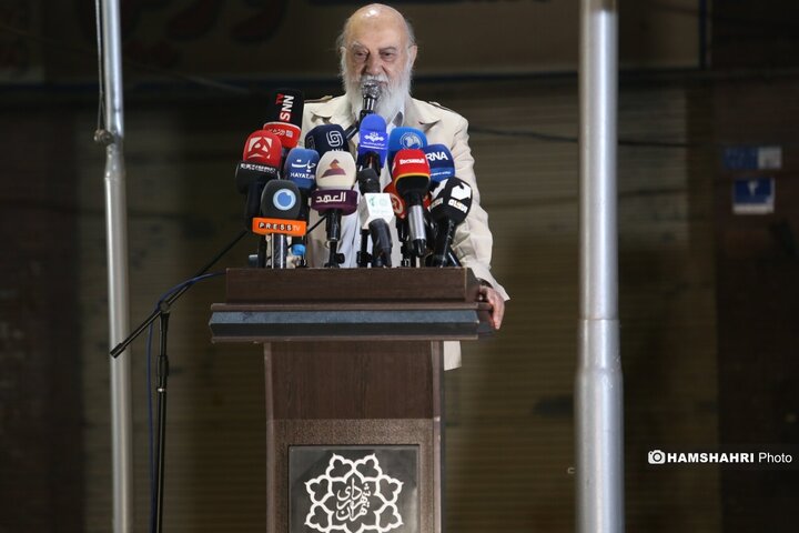 آیین رونمایی از سردیس شهید محمدسعید ایزدی