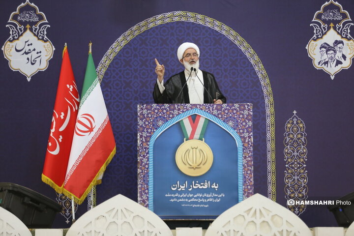 نماز جمعه تهران به امامت حجت‌الاسلام حاج علی‌اکبری