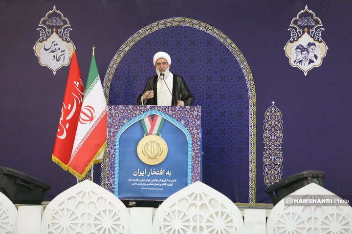 نماز جمعه تهران به امامت حجت‌الاسلام حاج علی‌اکبری