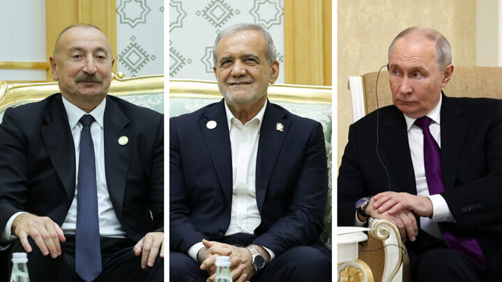 ایران روسیه و آذربایجان