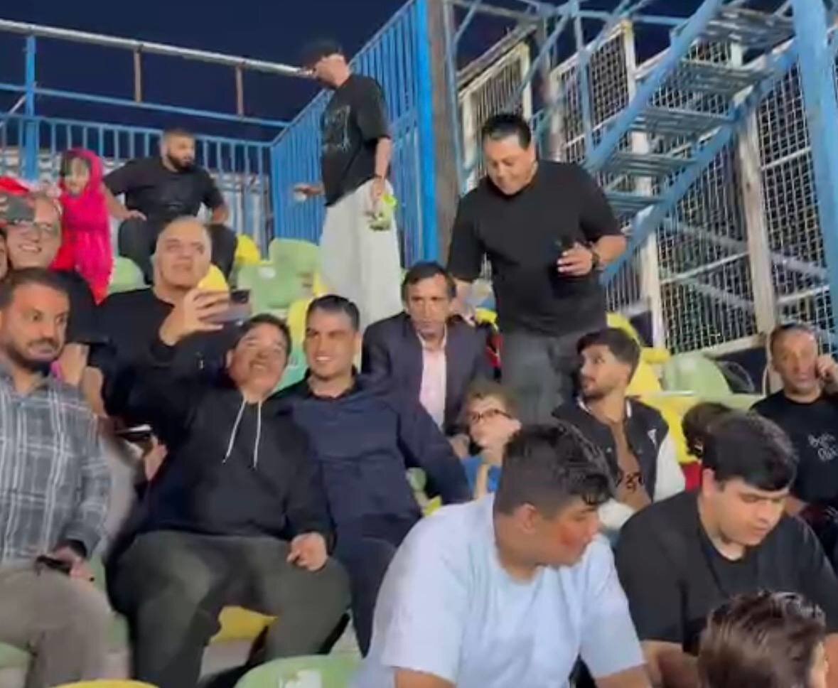 حدادی روی سکو: مدیرعامل پرسپولیسف جایی که توقع ندارید! (عکس)