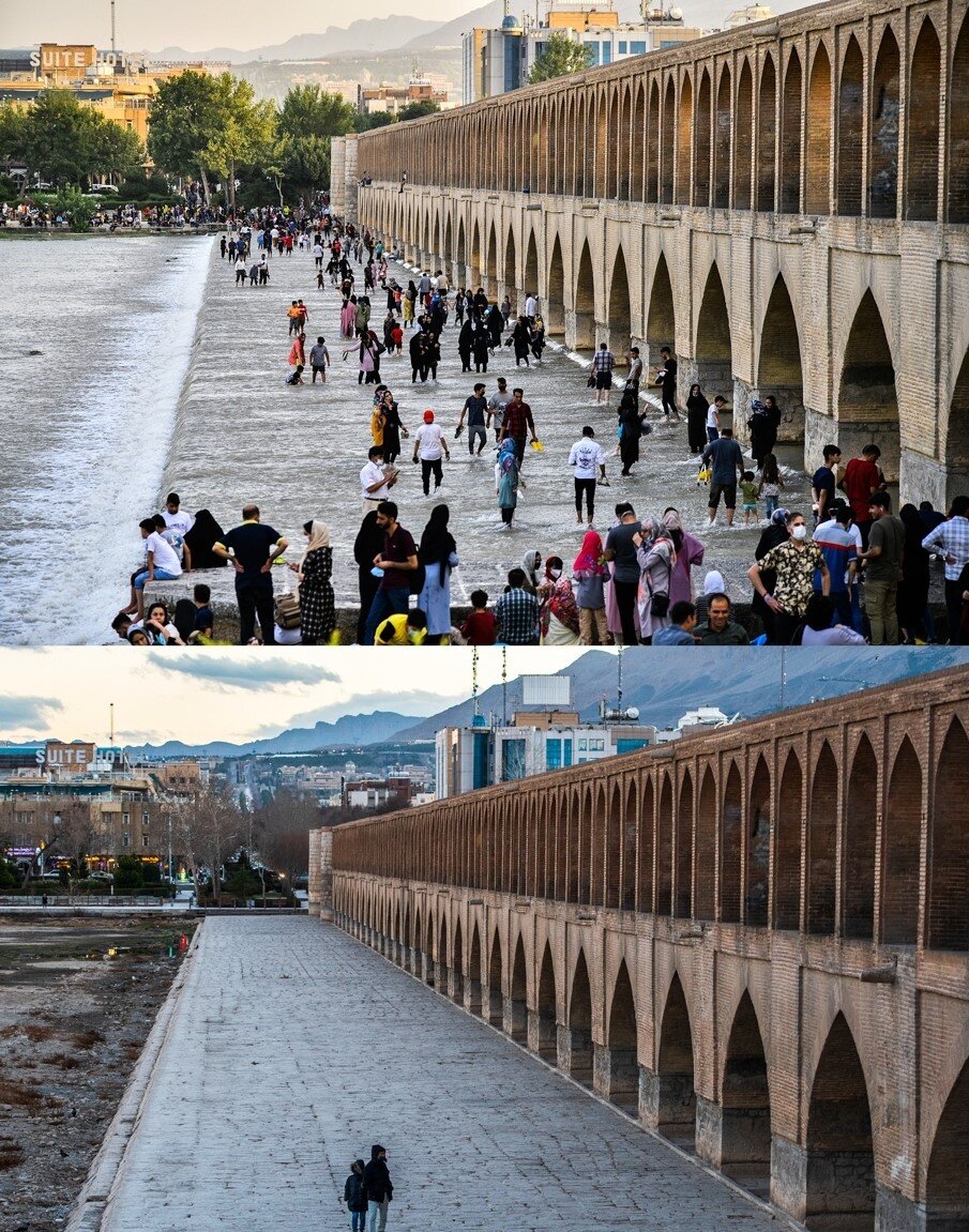 روزی برای زایندهرود | تصاویر جالب از زندهرود اصفهان از گذشته تا امروز