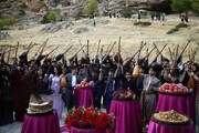 تصاویر دیدنی از جشن جهانی «مهرگان» در غار کرفتو