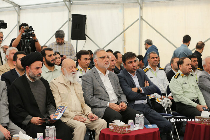 افتتاح پل دسترسی خیابان ستارخان به بزرگراه شهید چمران