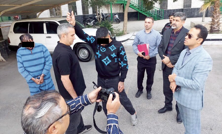 نقشه قاتل خیابانی برای کشتن همدستش + تصاویر