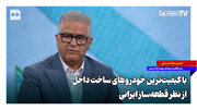 باکیفیت‌ترین خودروهای ساخت داخل از نظر قطعه‌ساز ایرانی