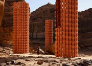 معماری خاص خاکی در دل صحرای العلا عربستان | تصاویر