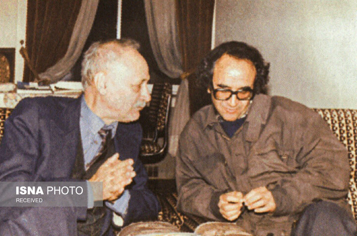 شفیعی کدکنی و عبدالحسین زرین‌کوب