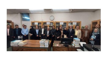 اهدای کتابخانه شخصی زنده‌یاد دکتر داور شیخاوندی به کتابخانه دانشکده علوم اجتماعی