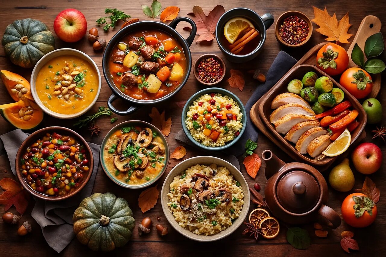 غذای پاییزی