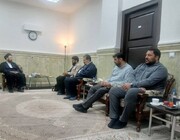 قدردانی سیدعلی خمینی از سازمان بهشت زهرا(س) در ایام جنگ
